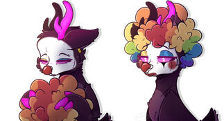Void the purple deer